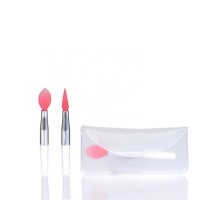 wholesale silicone lip brush applicator makeup soft brush head