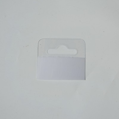 Byphane plastic adhesive hang tab hook